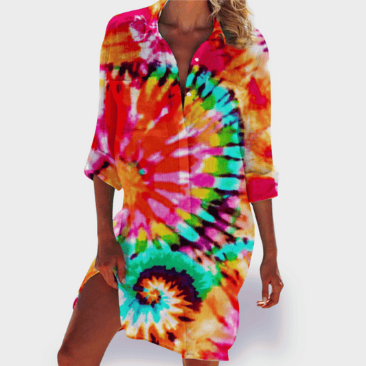 bunt-leichtes Sommerkleid