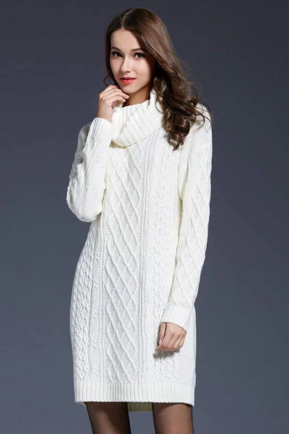 Els - Strickpulloverkleid für Herbst & Winter