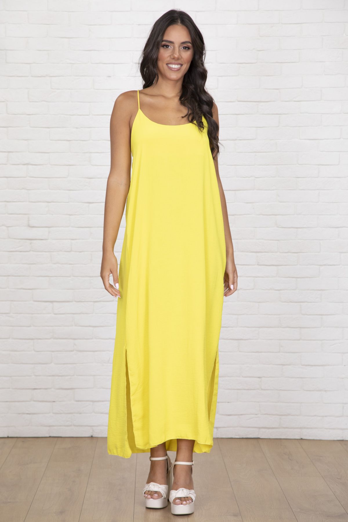 Lewi | Ärmelloses Maxikleid