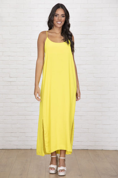 Lewi | Ärmelloses Maxikleid