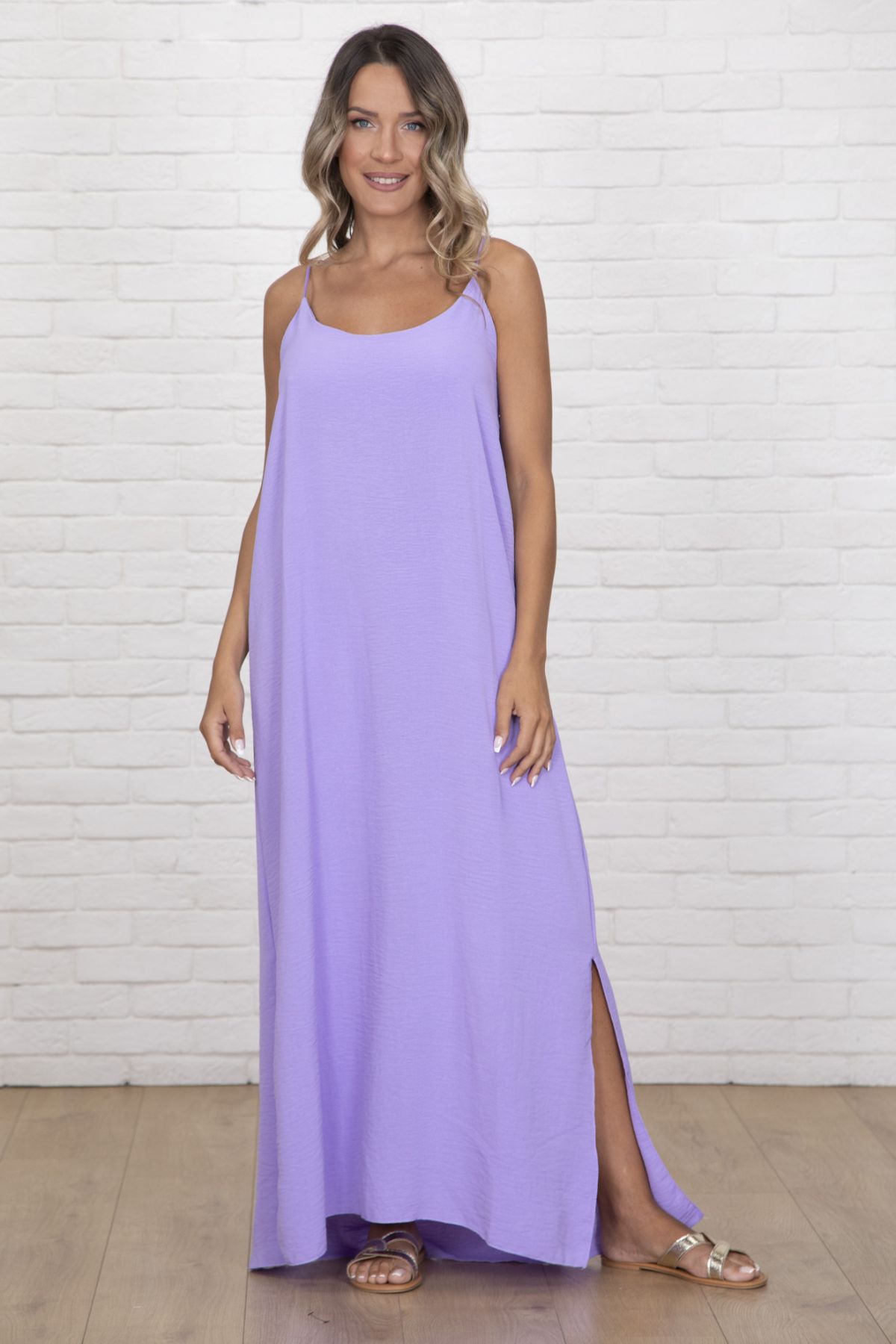 Lewi | Ärmelloses Maxikleid