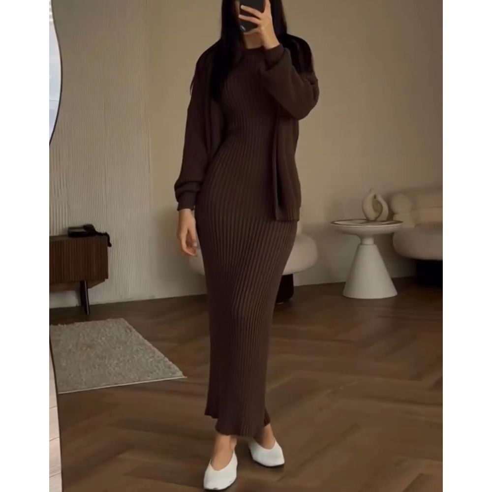 2 Stück Set - Casual - Baumwolle, Slim Fit - Ideal für Frühling, Herbst, Winter
