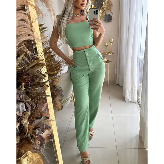 2-teiliges Set - Casual - Polyester - Ideal für den täglichen Gebrauch