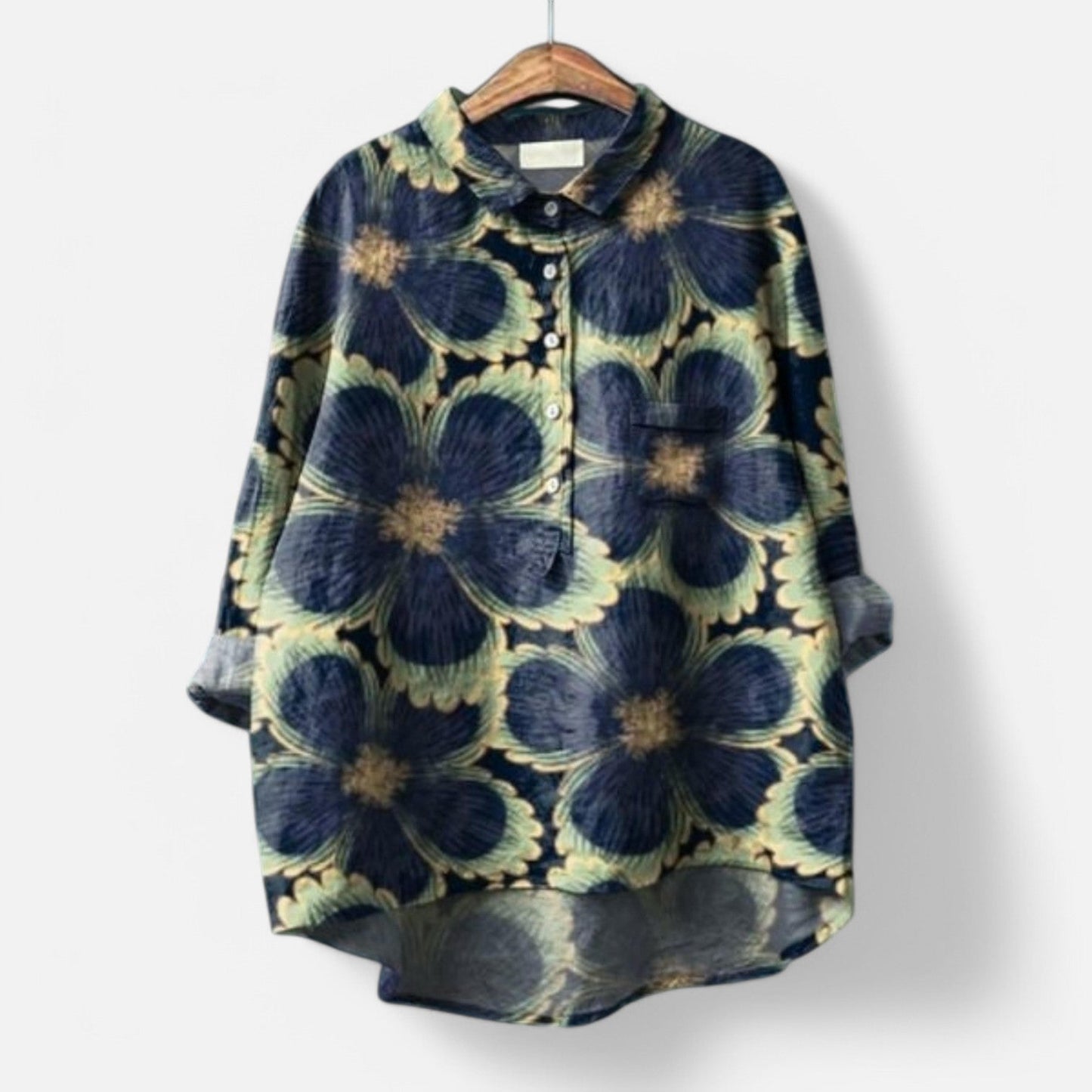 Vero™ | Elegante Blumenbluse mit einem Hauch von Anmut