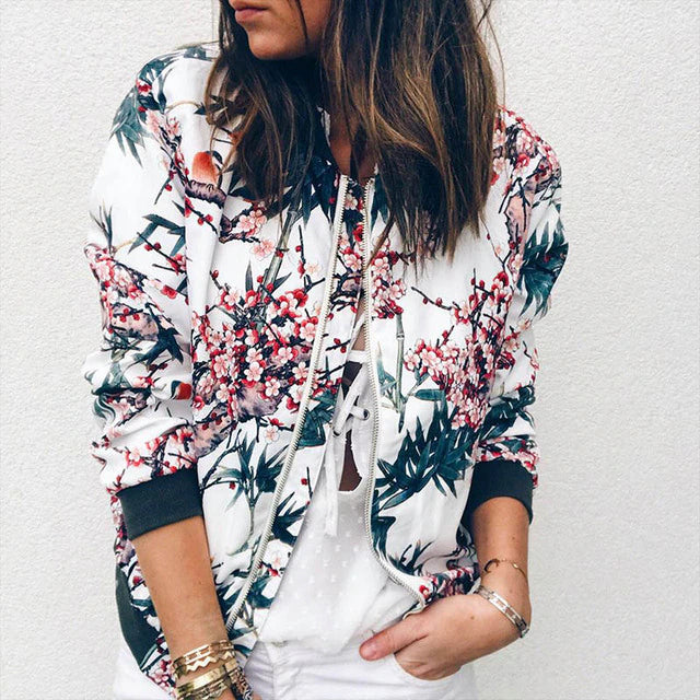 Cecilia geblümte Jacke | Vintage & stilvoll