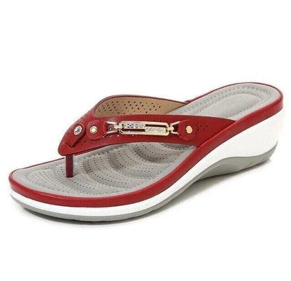 Hatty - Weich gepolsterte Flip-Flop-Sandalen