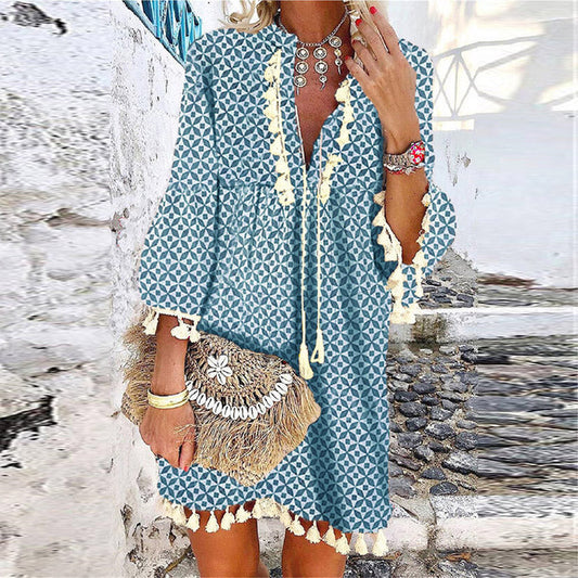 "Britta" Vintage-Sommerkleid