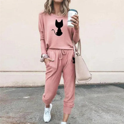 Graphic Print Hausanzug für Frauen