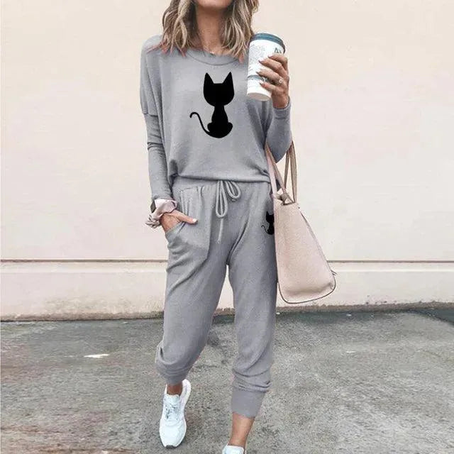 Graphic Print Hausanzug für Frauen