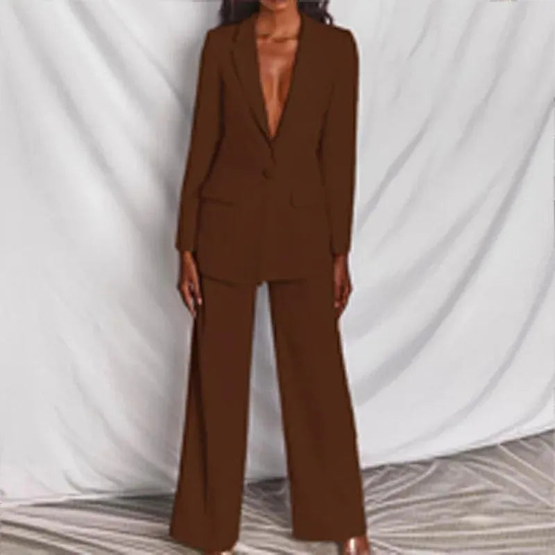 Stilvoller Blazer und Hose für Frauen