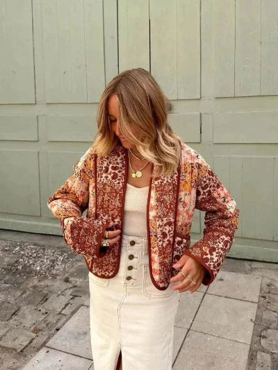 Fave - Modisch gemusterte Jacke für Frauen