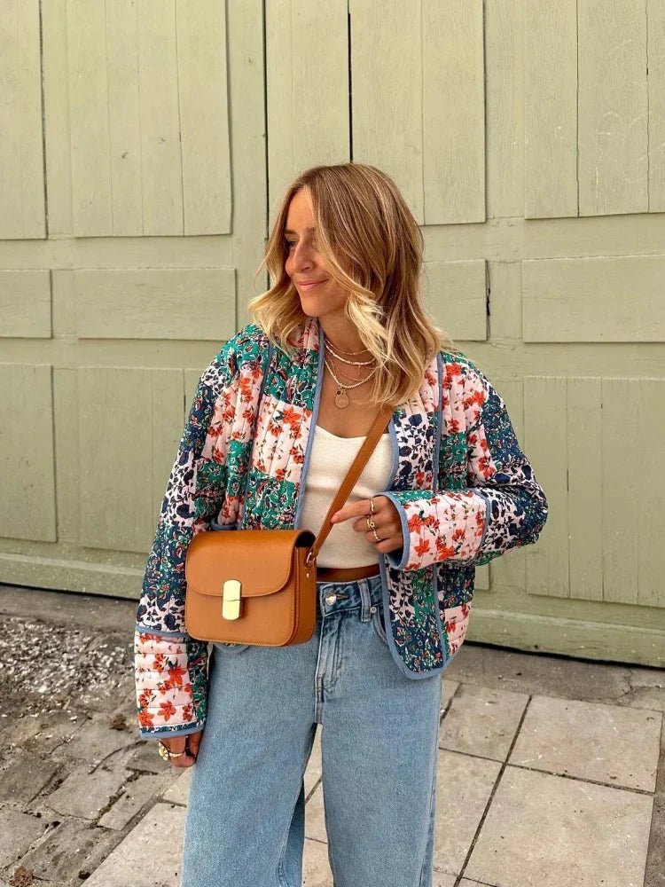 Fave - Modisch gemusterte Jacke für Frauen
