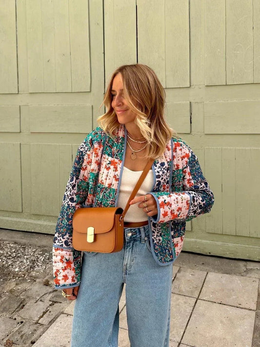 Fave - Modisch gemusterte Jacke für Frauen