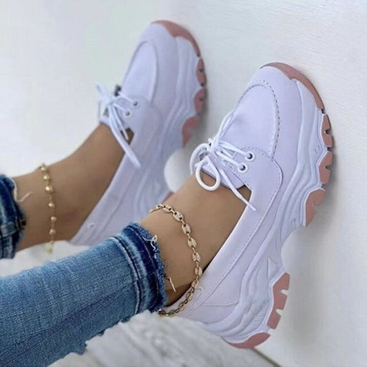 Damen Casual Walking Sneaker Orthopädische Fußgewölbestütze