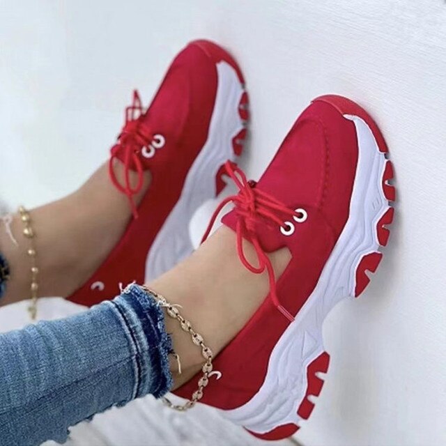 Damen Casual Walking Sneaker Orthopädische Fußgewölbestütze