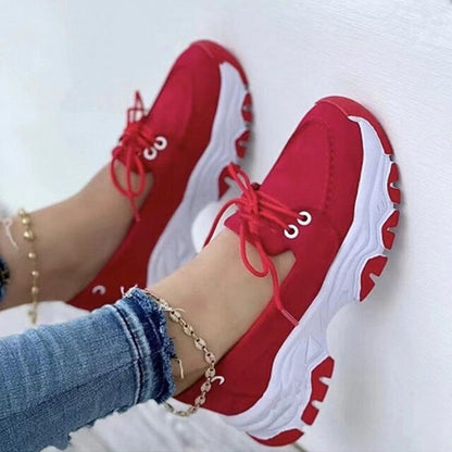 Damen Casual Walking Sneaker Orthopädische Fußgewölbestütze