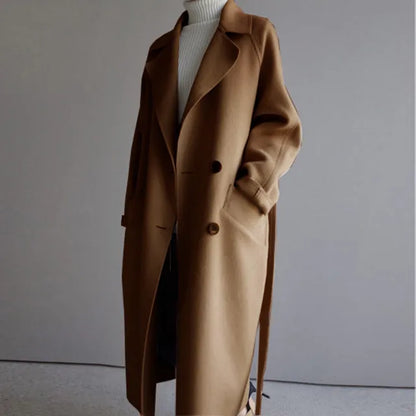 Herbst-/Wintermantel aus Wolle für Damen