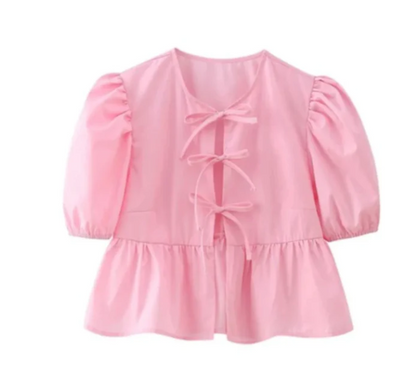 Popeline-Bluse