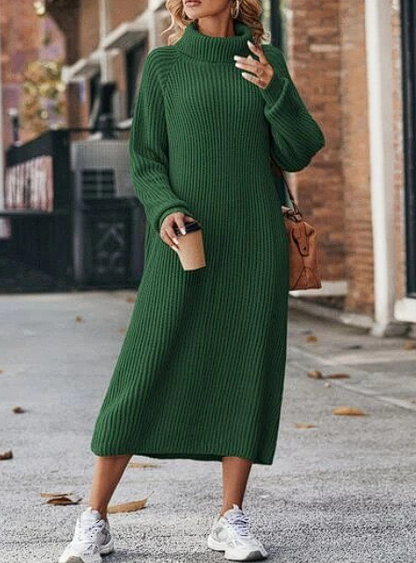 Calyssa™ | Lässiges Strickkleid für den Winter
