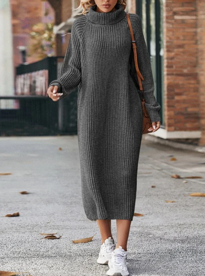Calyssa™ | Lässiges Strickkleid für den Winter
