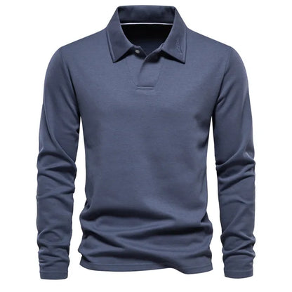 Henny | Langarm-Poloshirt