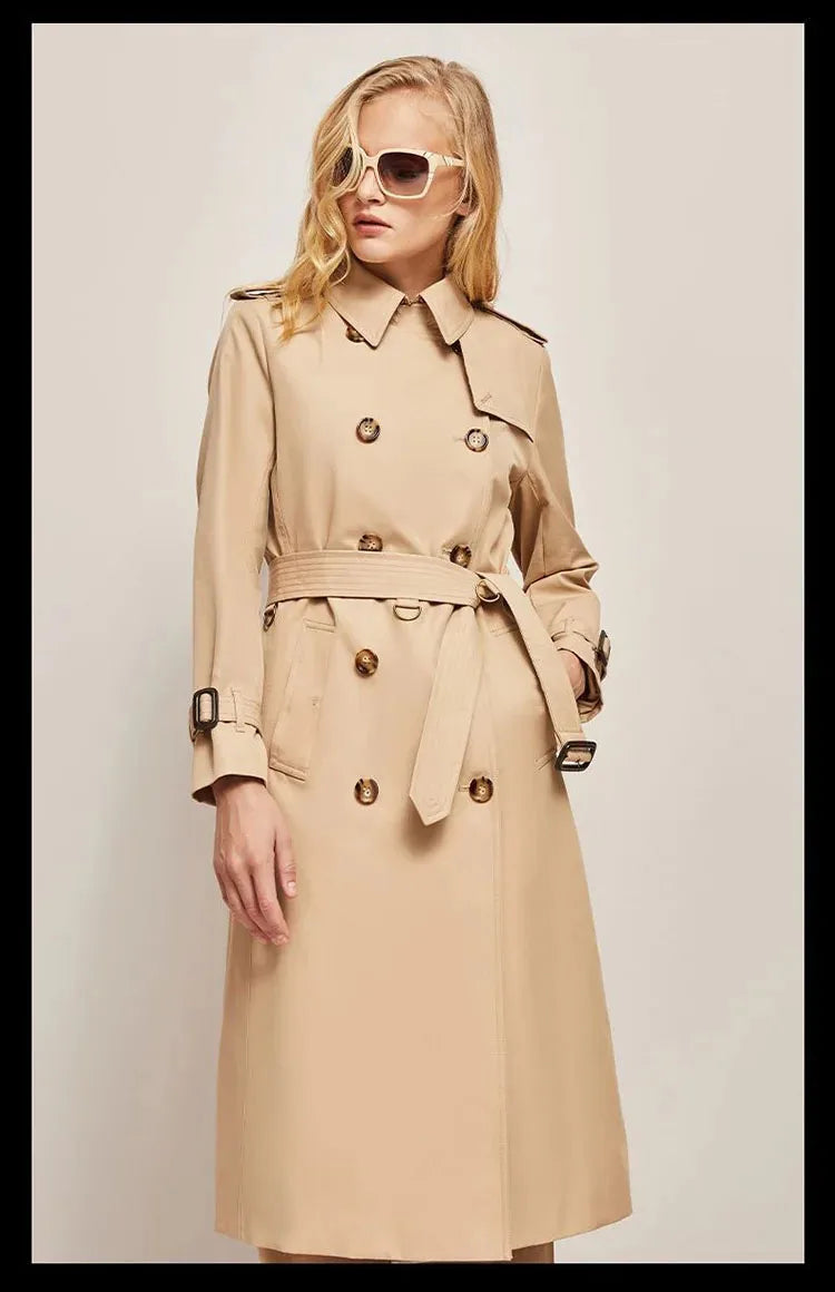 Yuri - lässiger Trenchcoat mit Taschen