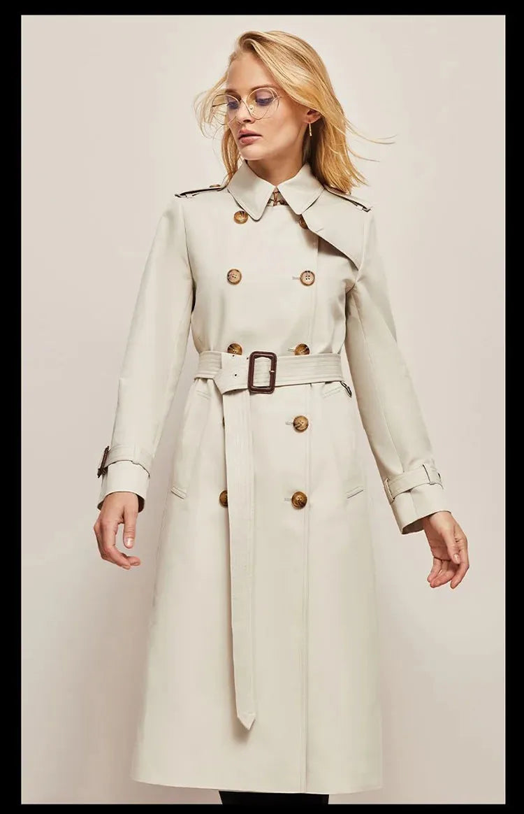 Yuri - lässiger Trenchcoat mit Taschen