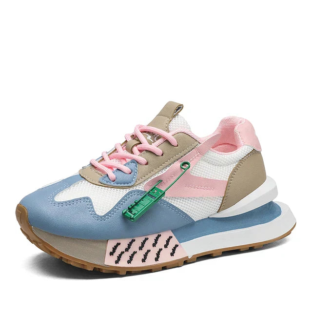 Glänzende Frauenturnschuhe beste klobige Schuhe für Frauen