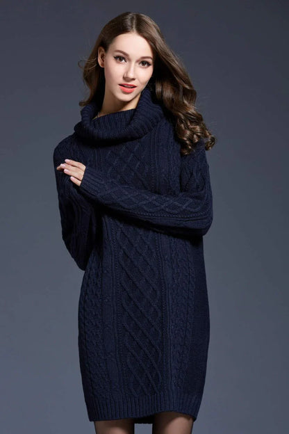 Els - Strickpulloverkleid für Herbst & Winter