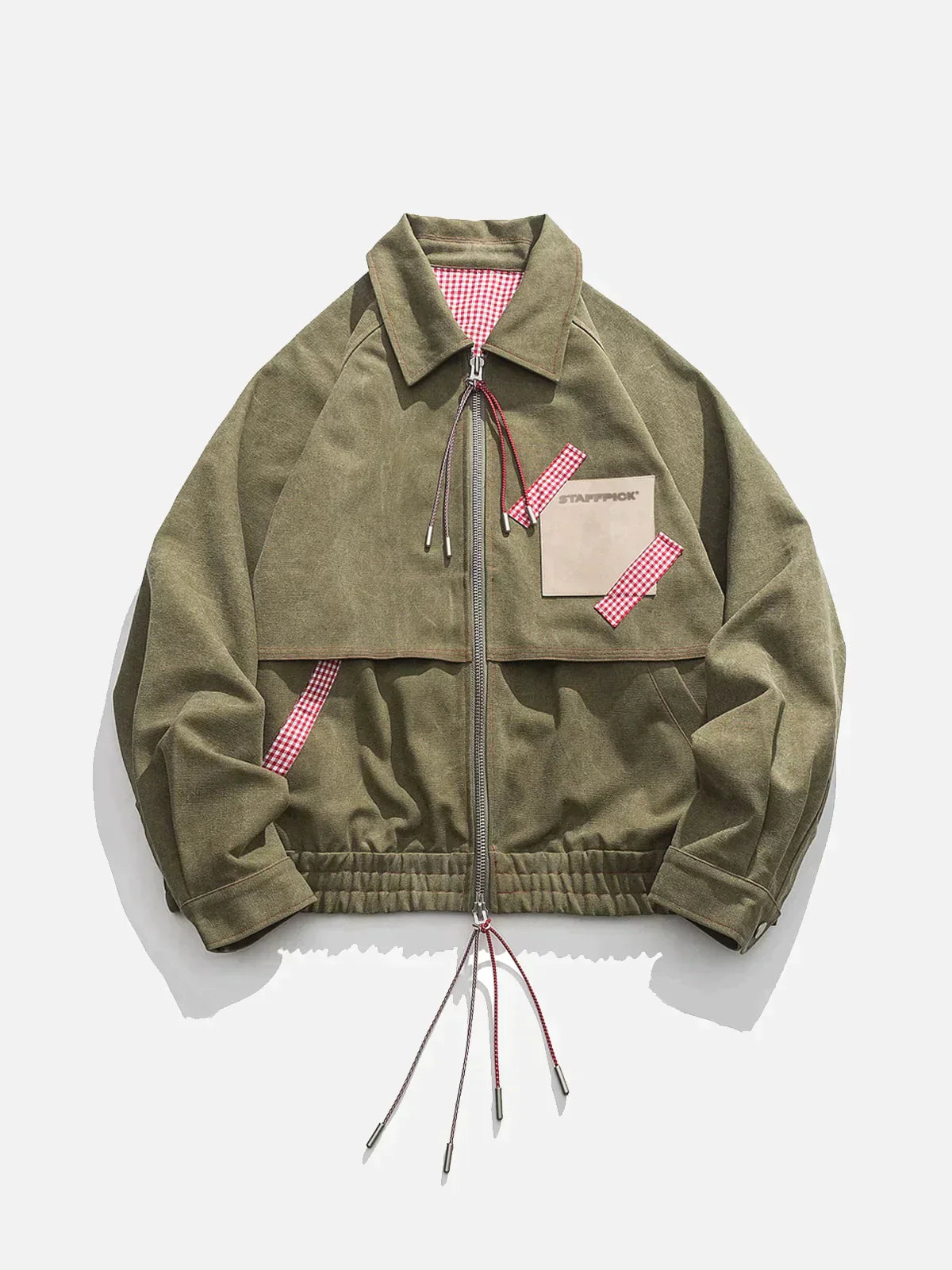 Dear - Retro-Kordelzugjacke im Vintage-Stil