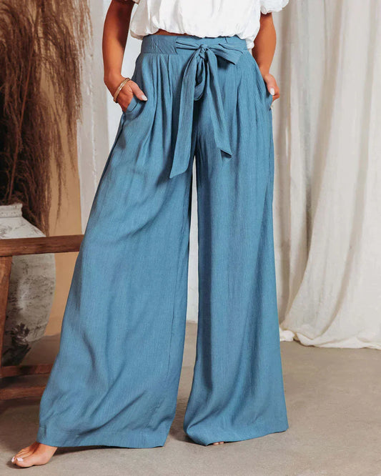 Isabelle - Hose aus Leinen Airy