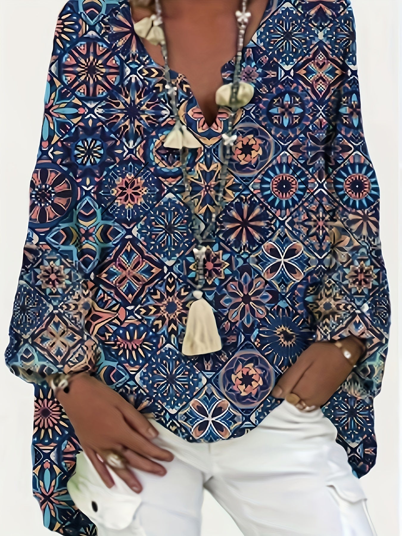 Marissa - Bohemian Top in großen Größen
