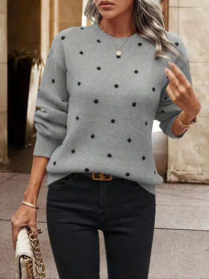 Strickpullover - Verspielt - Weich - Ideal für Herbst und Winter