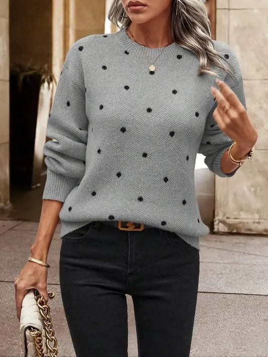 Strickpullover - Verspielt - Weich - Ideal für Herbst und Winter