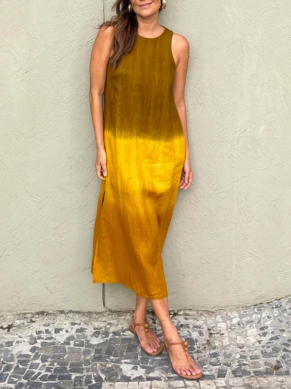 Mara | Baumwoll-Leinen-Kleid