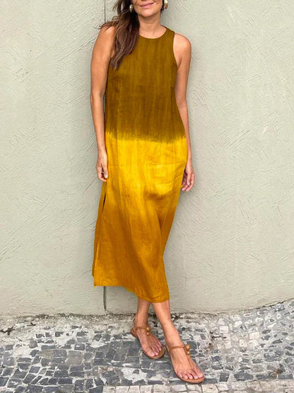 Mara | Baumwoll-Leinen-Kleid