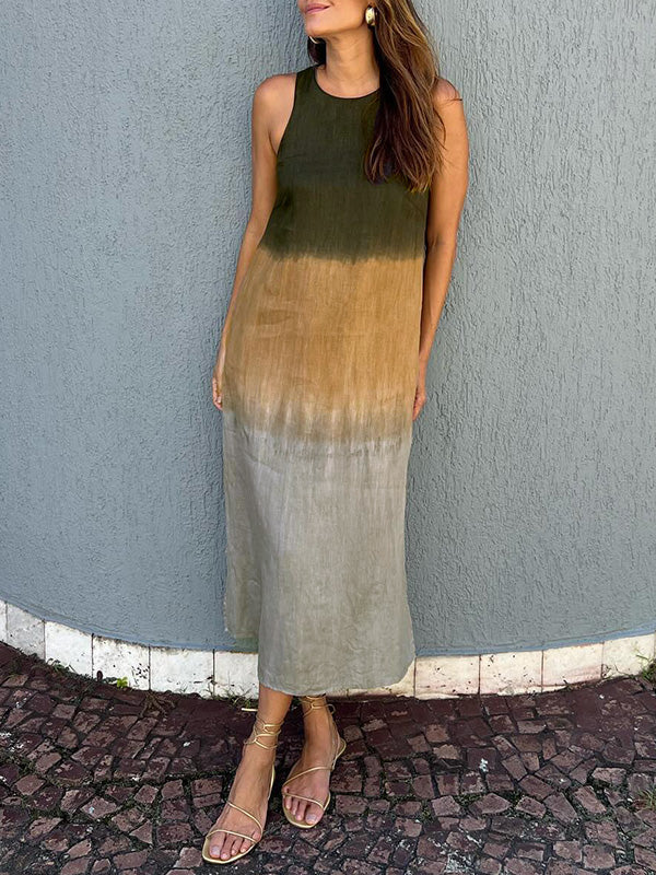 Mara | Baumwoll-Leinen-Kleid