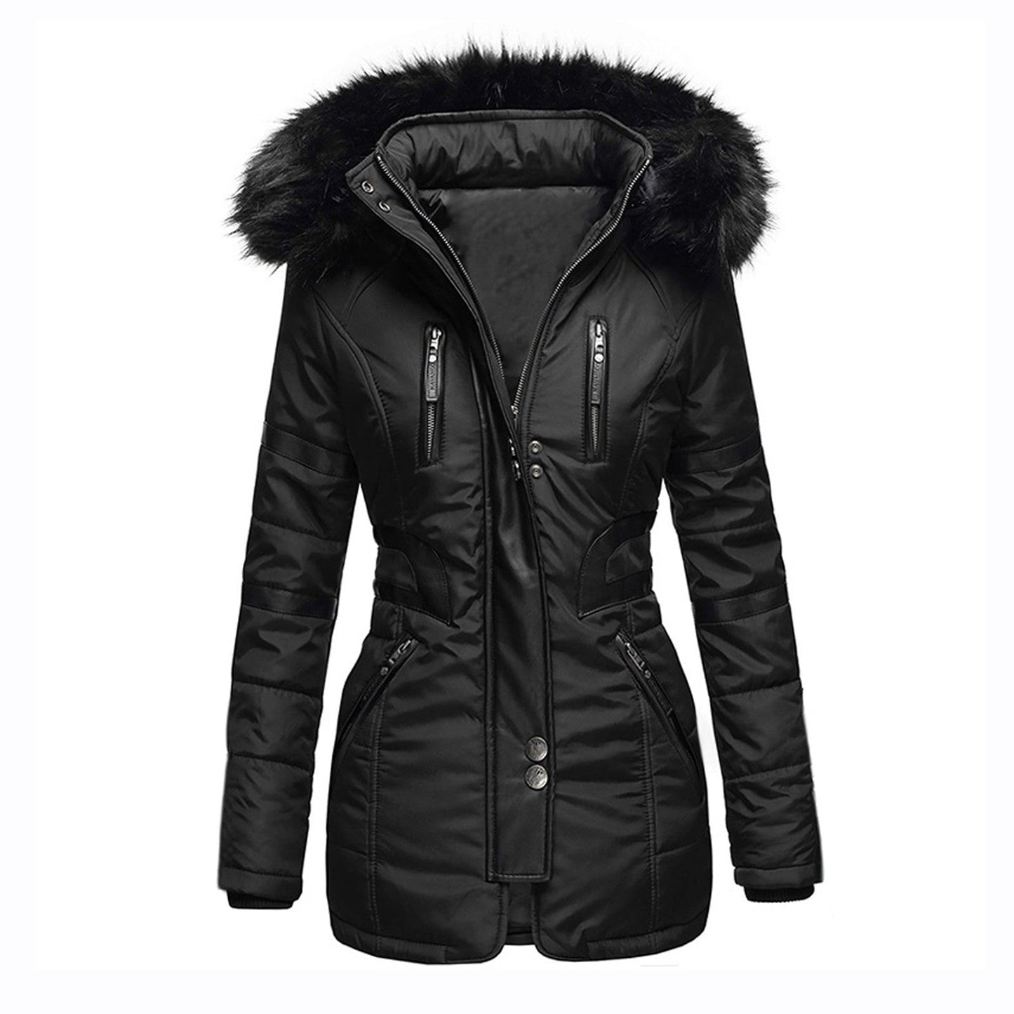 Elegante Kapuzenjacke