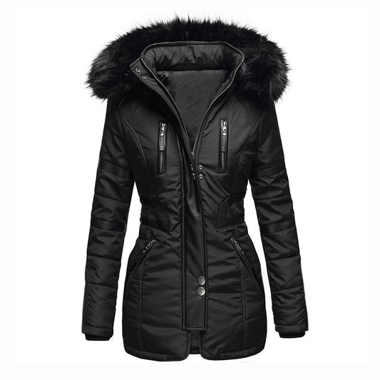 Elegante Kapuzenjacke