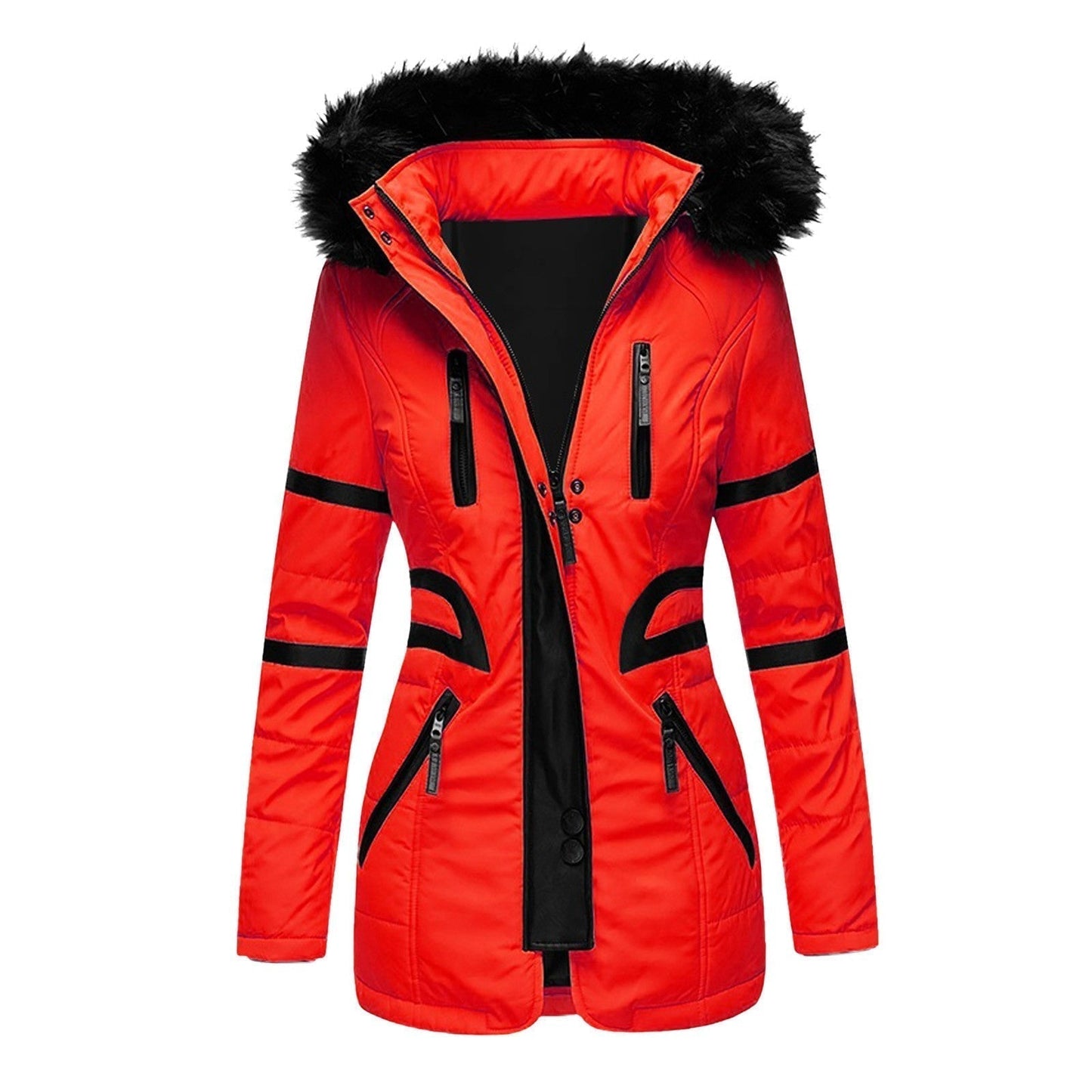Elegante Kapuzenjacke