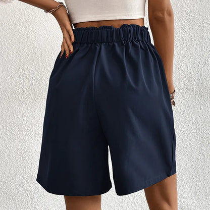 Shorts für Damen - modisch - hohe Taille, leicht, atmungsactive - ideal für den Sommer