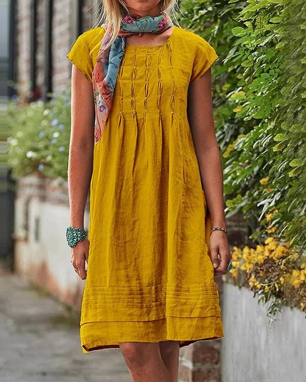 Maisie - Lässige Vintage-Kleider aus Leinen für Frauen