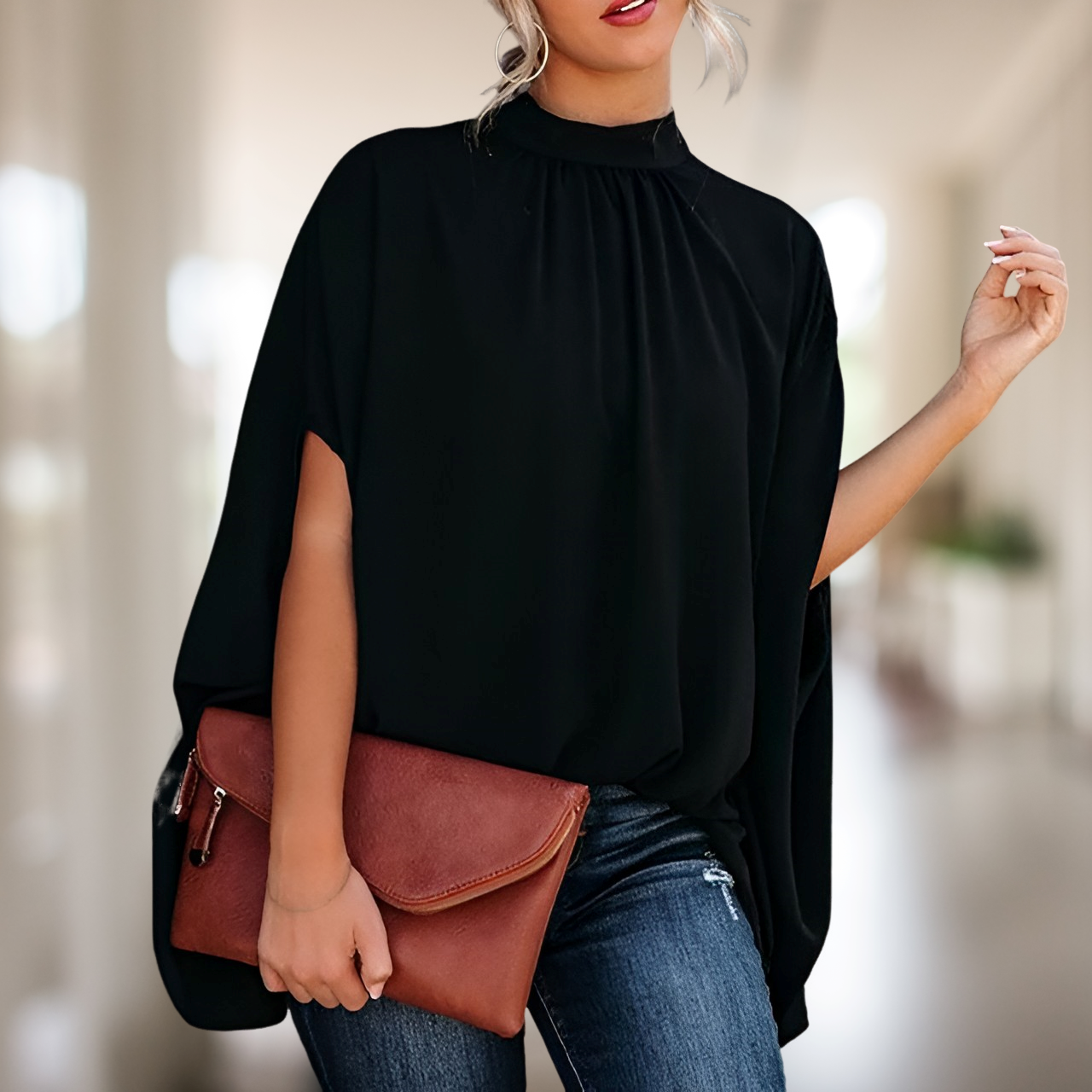 Zara - Flair-Bluse