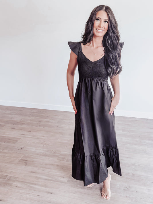 Ebenholz Charme Kleid