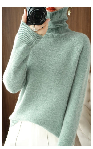 Boutique - Weicher und bequemer Strickpullover aus Kaschmir