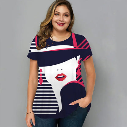 Vardi Dante™ Maartje Plus-Size T-Shirt | Lässig & stilvoll