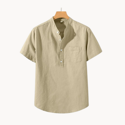 Arvid | Poloshirt aus Leinen