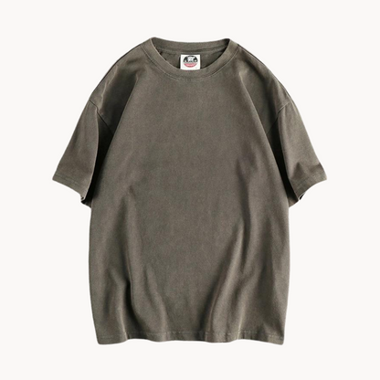 Ruper | Vintage gewaschenes schweres Baumwoll-T-Shirt