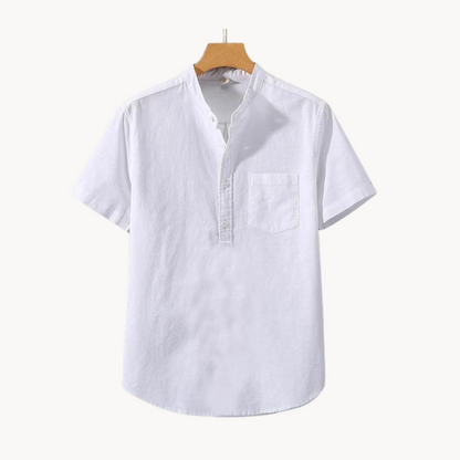 Arvid | Poloshirt aus Leinen