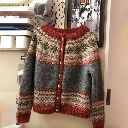Kuschelige Strickjacke für Frauen